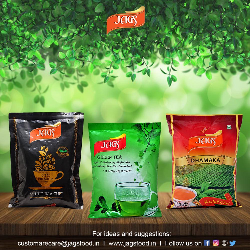 Product image - 
    Jags Green Tea Zero Calories : Green Tea, when had without milk or sugar, not only tastes great but contains virtually zero caloriesJAGS Regular Green Tea helps in weight loss,healthy skin tone,prevents cavities,bad breath & reduces plaque & bacteria in mouth.De-stress:-JAGS Green Tea help you relax and green tea is one of the best ones to sip on as you take a moment to yourself.